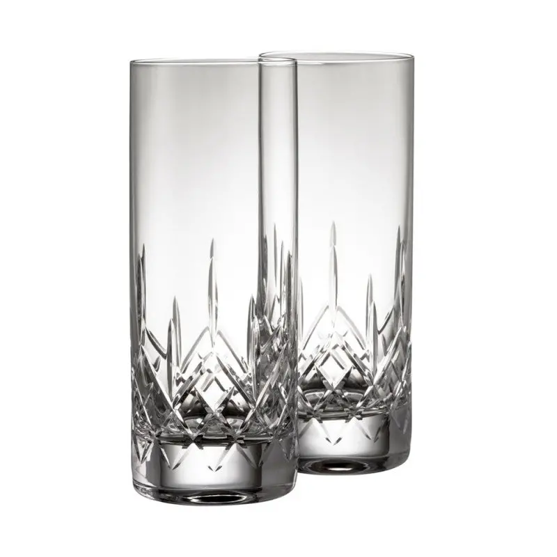 Galway Crystal Longford Highball Glass Set (2) 1