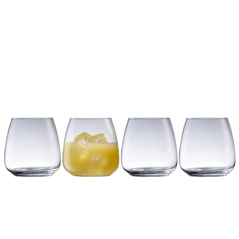 Galway Crystal Tivoli Tumbler Set – Four Hand-Blown Crystal Glasses 1