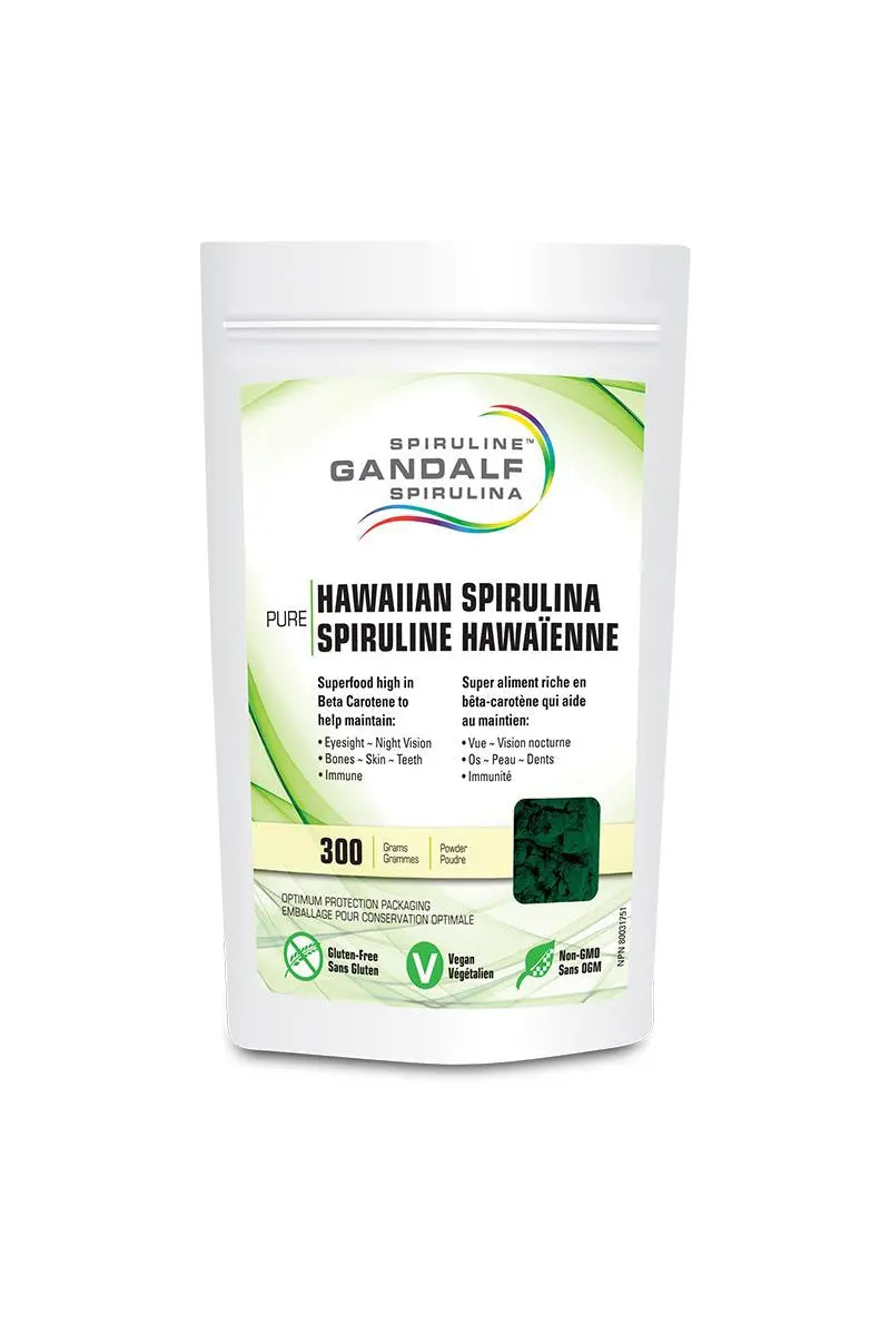 Gandalf Pure Hawaiian Spirulina Powder – 300G Organic Superfood 1