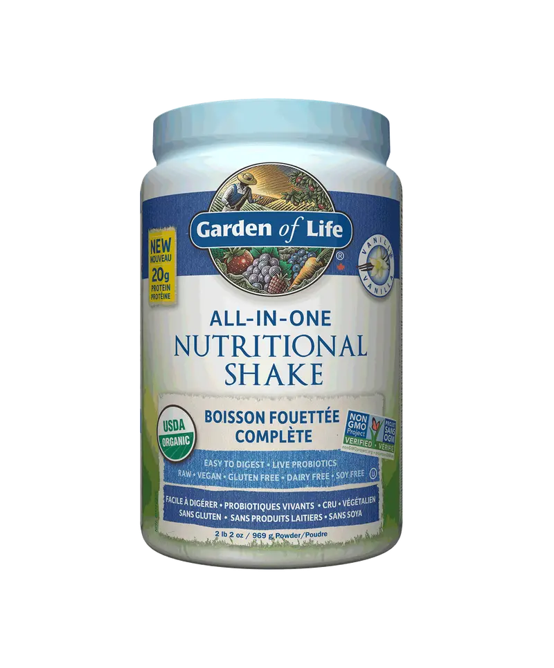 Garden Of Life All-In-One Nutritional Shake – Vanilla Flavor, 969 G 1