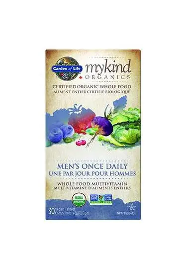 Garden Of Life Mykind Organics Men’S Daily Multivitamin – 30 Tablets 1