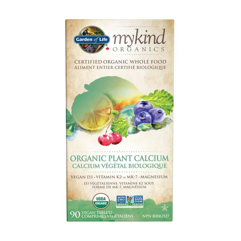 Garden Of Life Mykind Organics Plant-Based Calcium Supplement – 90 Capsules 1