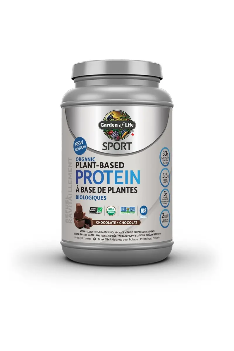 Garden Of Life Sport Plant-Based Protein – Chocolate Flavor, 840 G 1