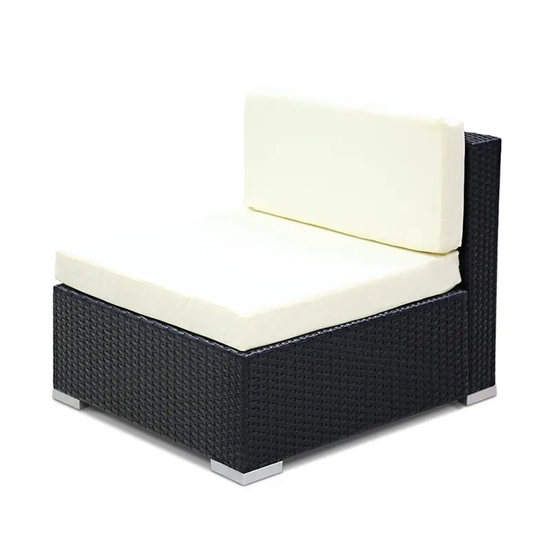 Gardeon 2-Piece Wicker Outdoor Sofa Set – Rattan Garden Lounge Collection With Coordinating Cushions 1