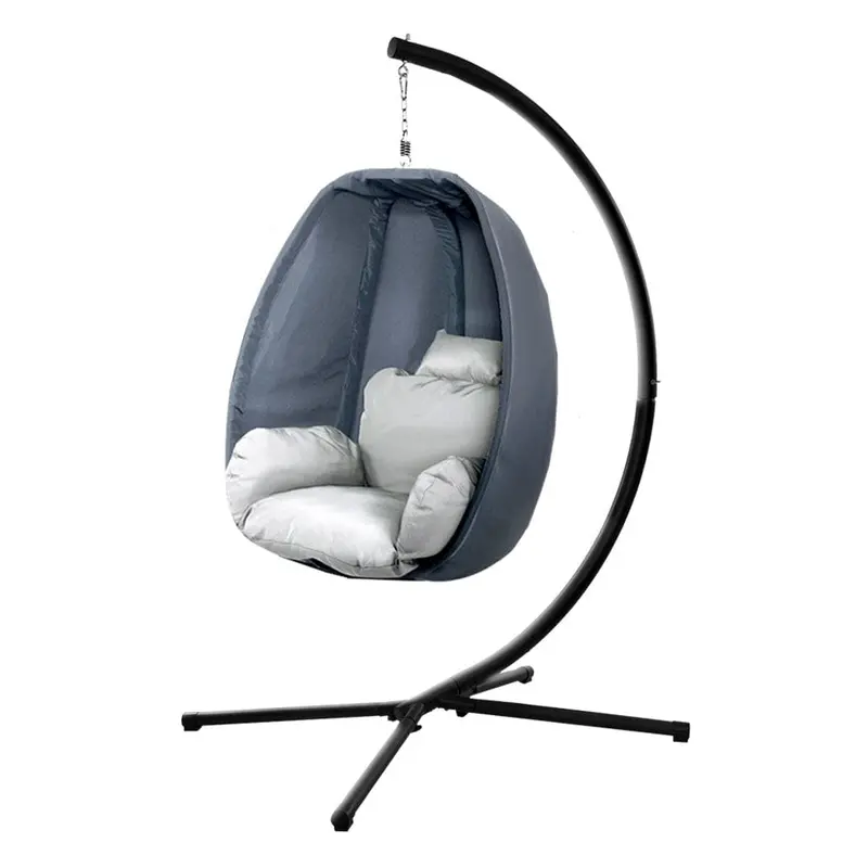 Gardeon Egg Hammock Swing Chair – Outdoor Pod With 360° Swivel Base 1