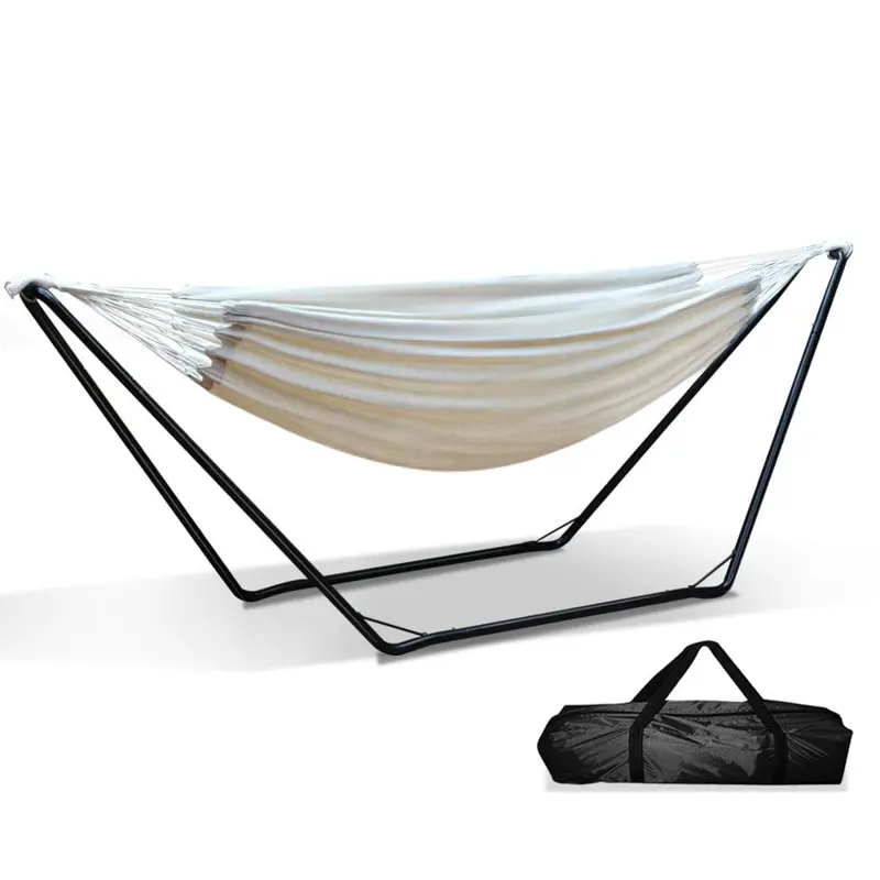 Gardeon Steel-Frame Hammock Bed With Stand 1