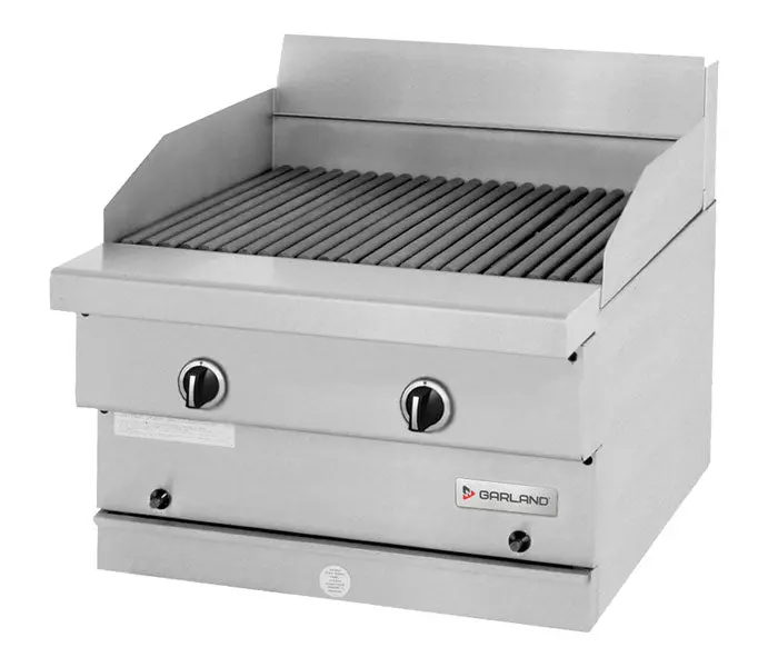 Garland Gf18-Brl-Ng Charbroiler Top – 457 Mm Width With Piezo Ignition 1