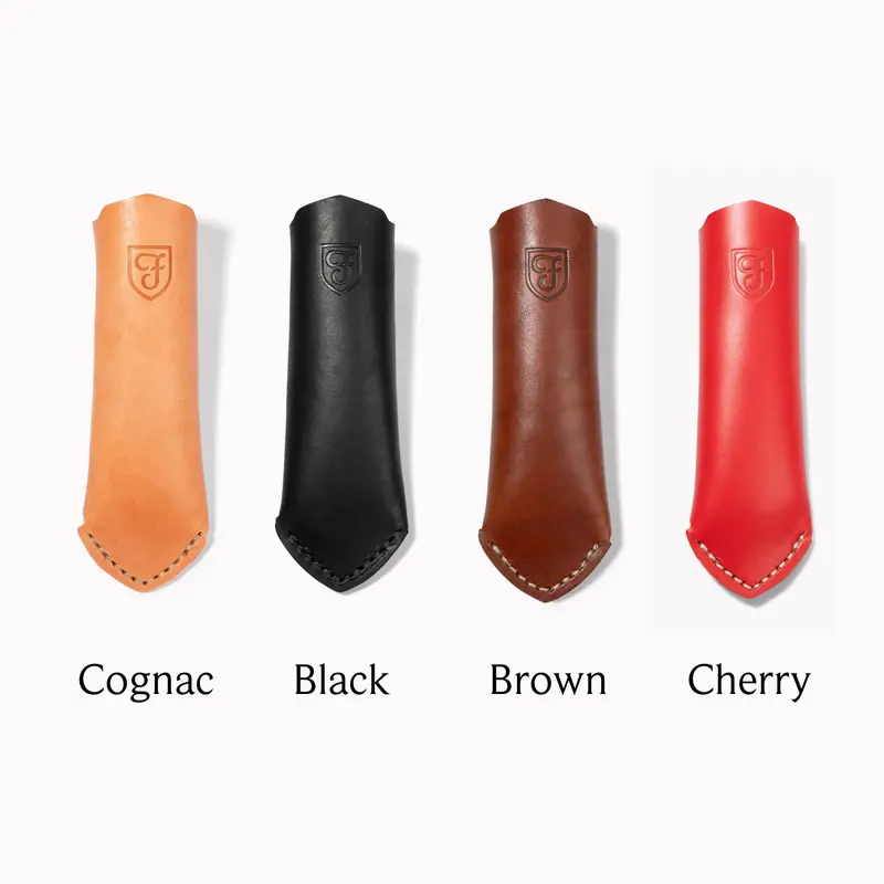 Genuine Leather Handle Cover For Cast Iron 1