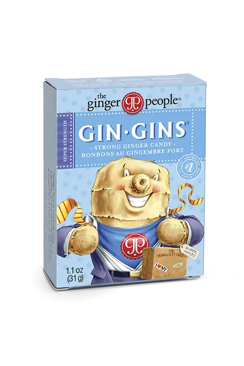 Ginger People Gin Gins Super Strength Ginger Candies – Travel Pack (31 G) 1