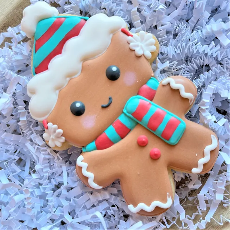 Gingerbread Elf Character Cookie Cutter 1