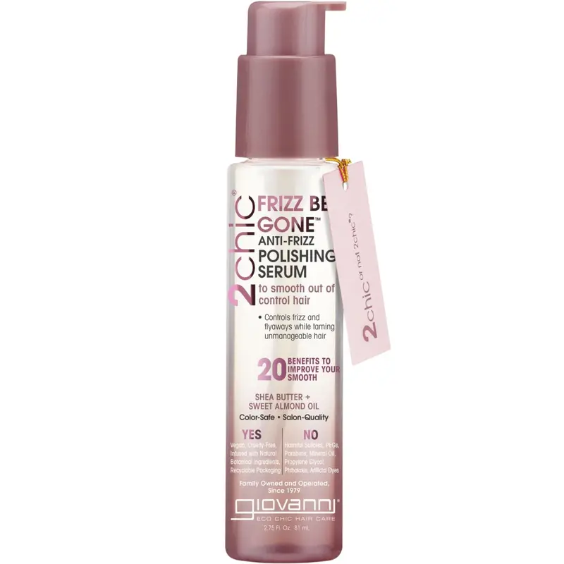 Giovanni Frizz Be Gone Anti-Frizz Polishing Serum – 81 Ml Smoothing Treatment 1