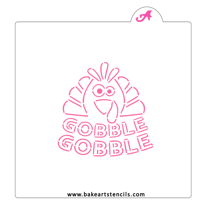 Gobble Diy Cookie Stencil By Bakeart 1