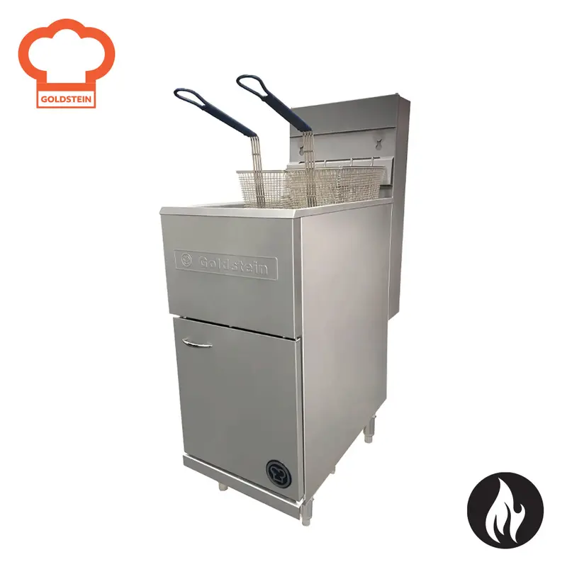 Goldstein G35C+S Single-Pan Deep Fryer – 2 Baskets, 18L Capacity 1