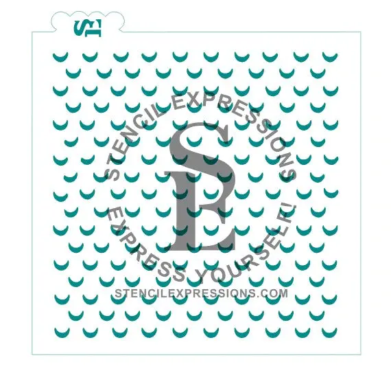 Golf Ball Texture Stencil For Sports-Themed Baking Projects 1