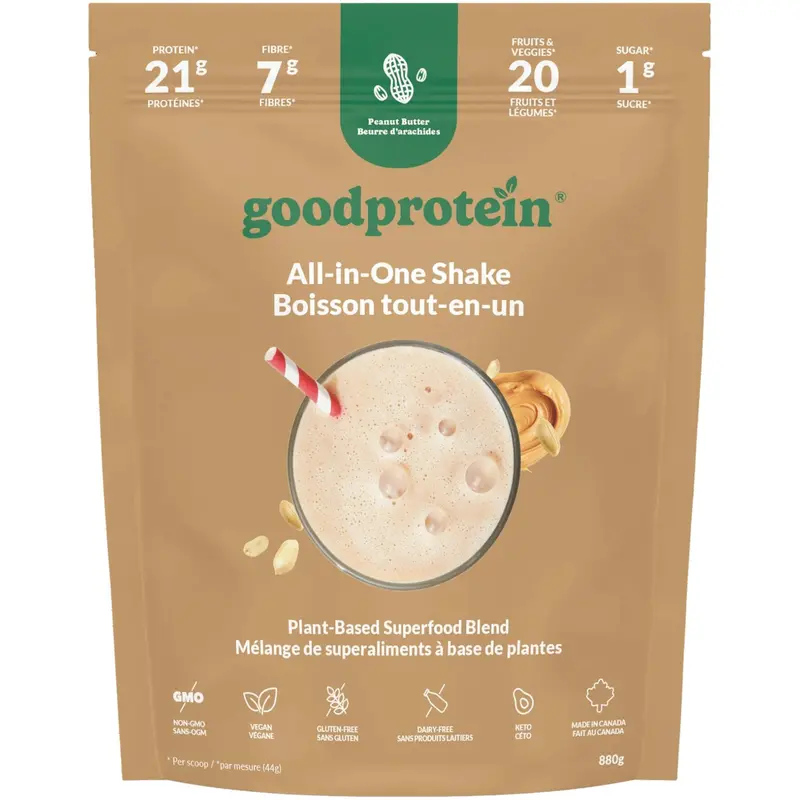 Goodprotein All-In-One Peanut Butter Protein Powder – 880 G 1