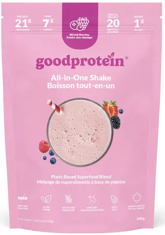 Goodprotein Mixed Berry All-In-One Shake — 880G Antioxidant-Rich Formula 1