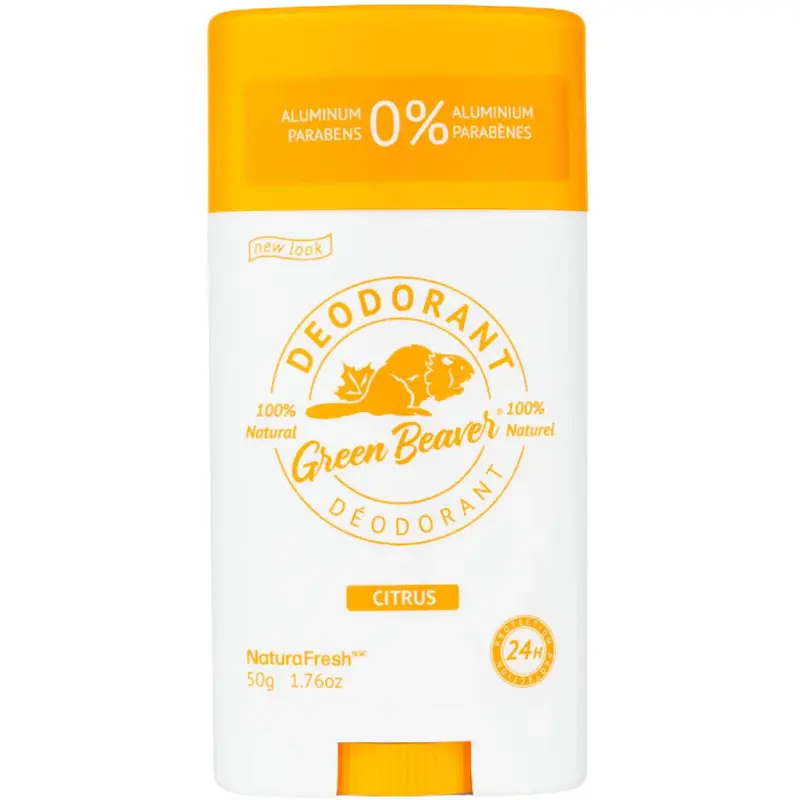 Green Beaver Citrus Natural Deodorant – Aluminum-Free, 50 G 1