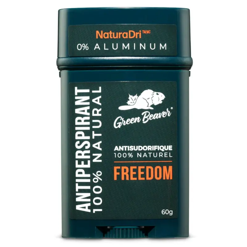 Green Beaver Freedom Antiperspirant – Plant-Based Aluminum-Free Formula, 60 G 1