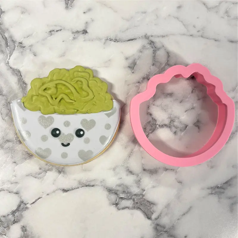 Guacamole Serving Bowl Cookie Cutter 1