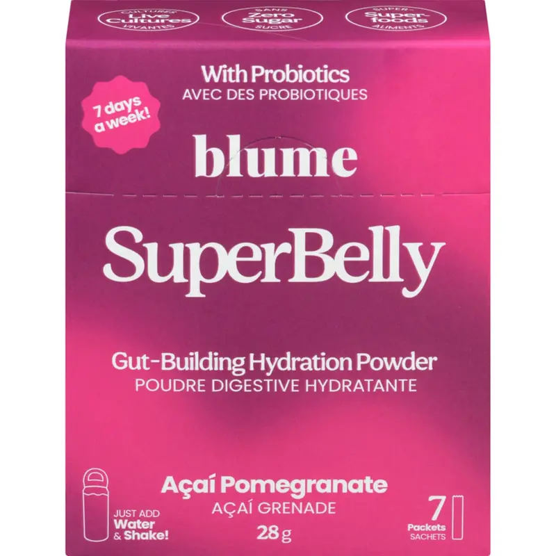 Gut-Support Hydration Sachets – Acai Pomegranate, 7-Pack 1