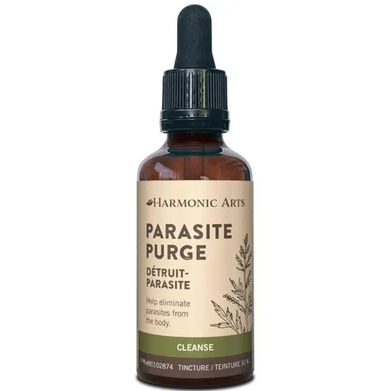 Harmonic Arts Parasite Purge Herbal Tincture – 50Ml Detox Support Formula 1