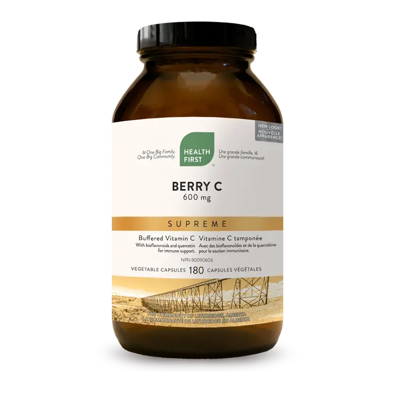 Health First Berry-Infused Vitamin C Complex – 180 Tablets 1