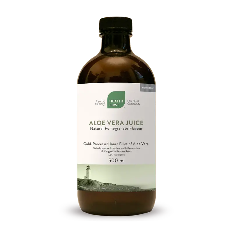 Health First Pomegranate-Flavored Aloe Vera Juice – 500 Ml, Refreshing Blend 1