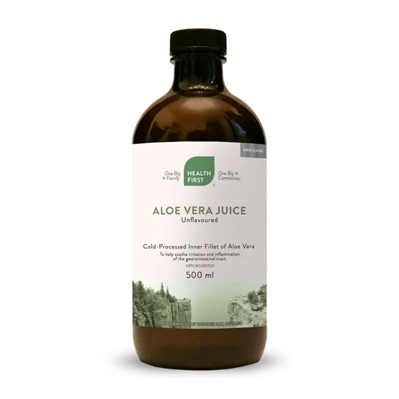 Health First Pure Aloe Vera Juice – Unflavored, 500 Ml, Cold-Pressed 1