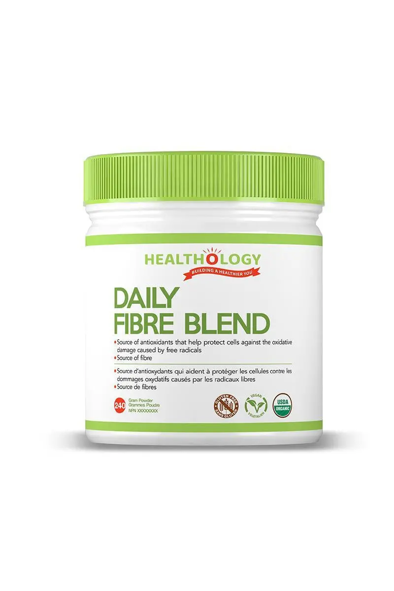 Healthology Daily Fiber Blend – Balanced Soluble & Insoluble Fiber (240 G) 1