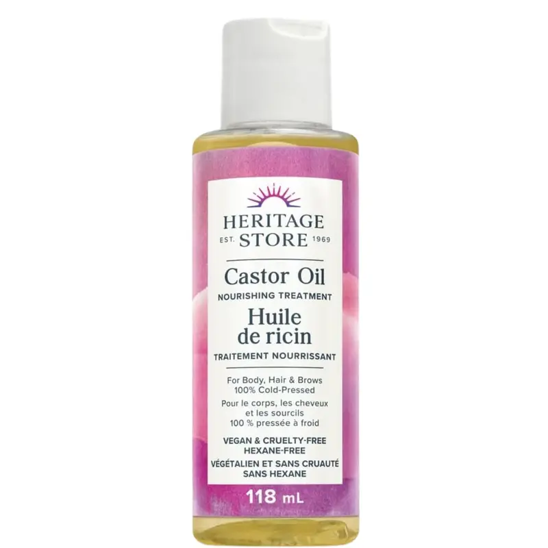Heritage Store Pure Castor Oil – 118Ml Traditional Botanical Oil 1