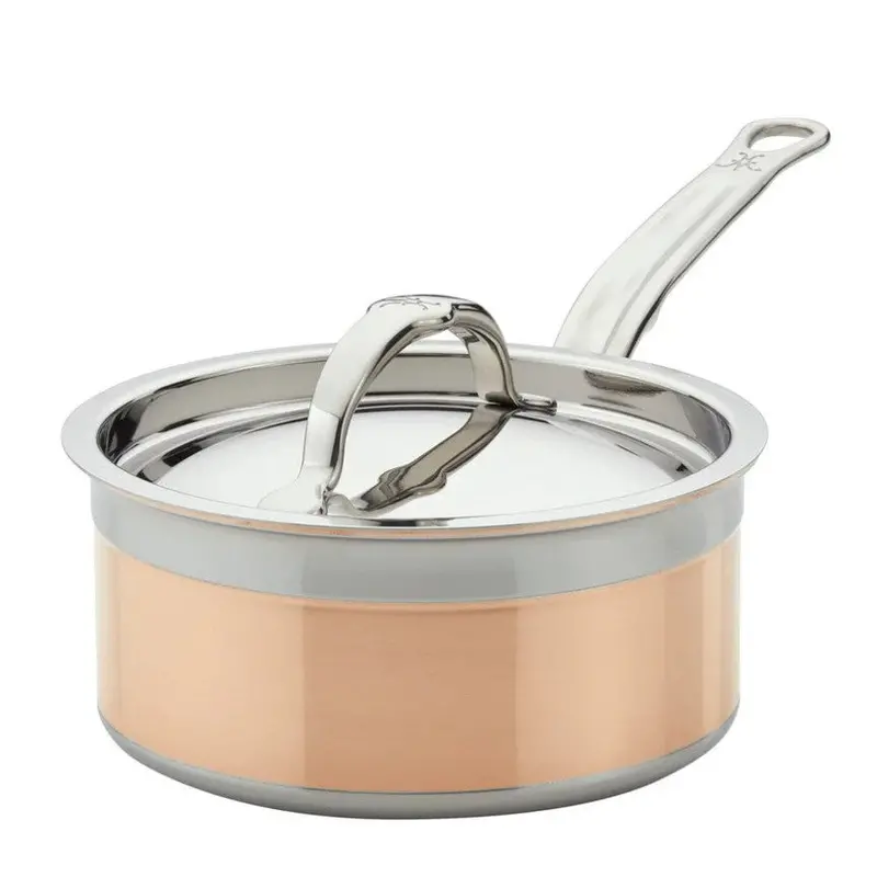 Hestan Copperbond 16Cm Copper Saucepan With Lid – Mini Culinary Essential 1