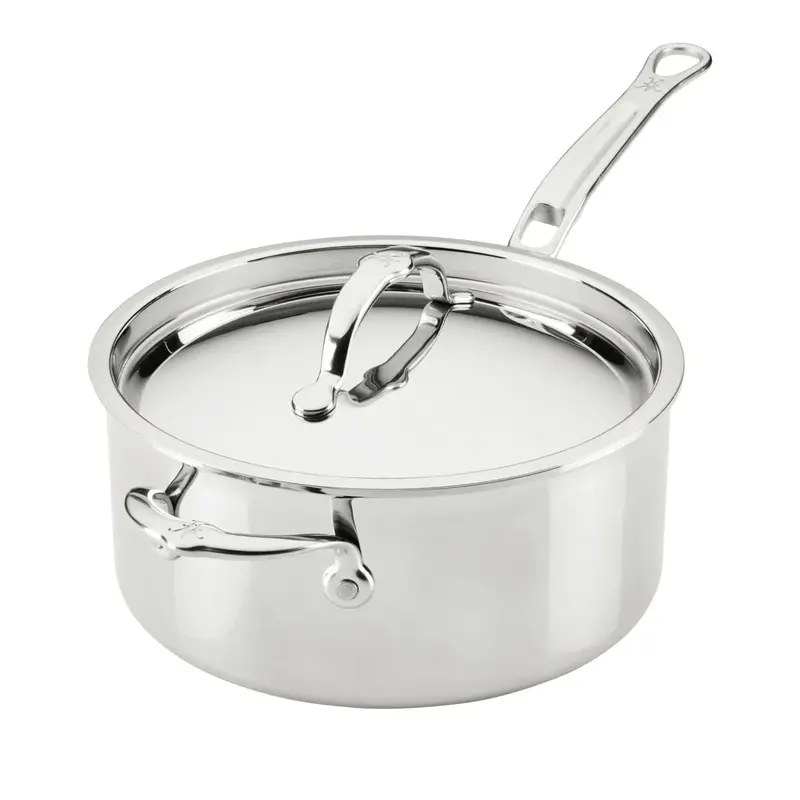 Hestan Probond Luxe 22Cm Stainless Steel Saucepan With Lid (Model 31772) 1