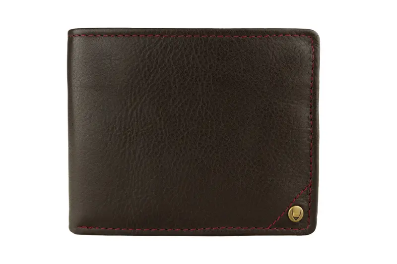 Hidesign Brown Multi-Compartment Leather Wallet For Men 1
