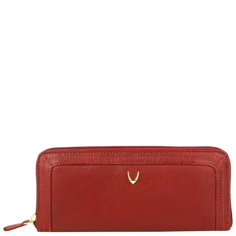 Hidesign Cerys Zip-Around Leather Wallet – Full-Grain Finish 1