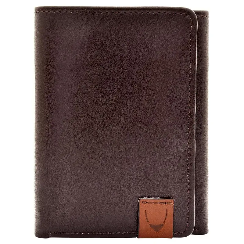 Hidesign Dylan Trifold Wallet – Compact Leather Design With Clear Id Window 1