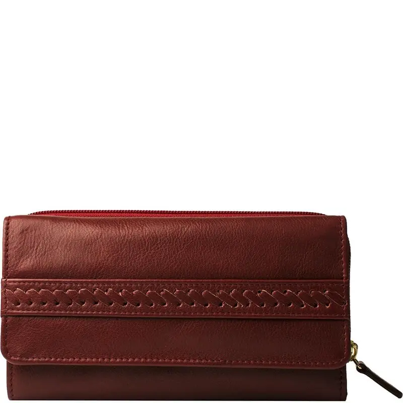 Hidesign Mina Trifold Leather Wallet – Minimalist Women’S Accessory 1