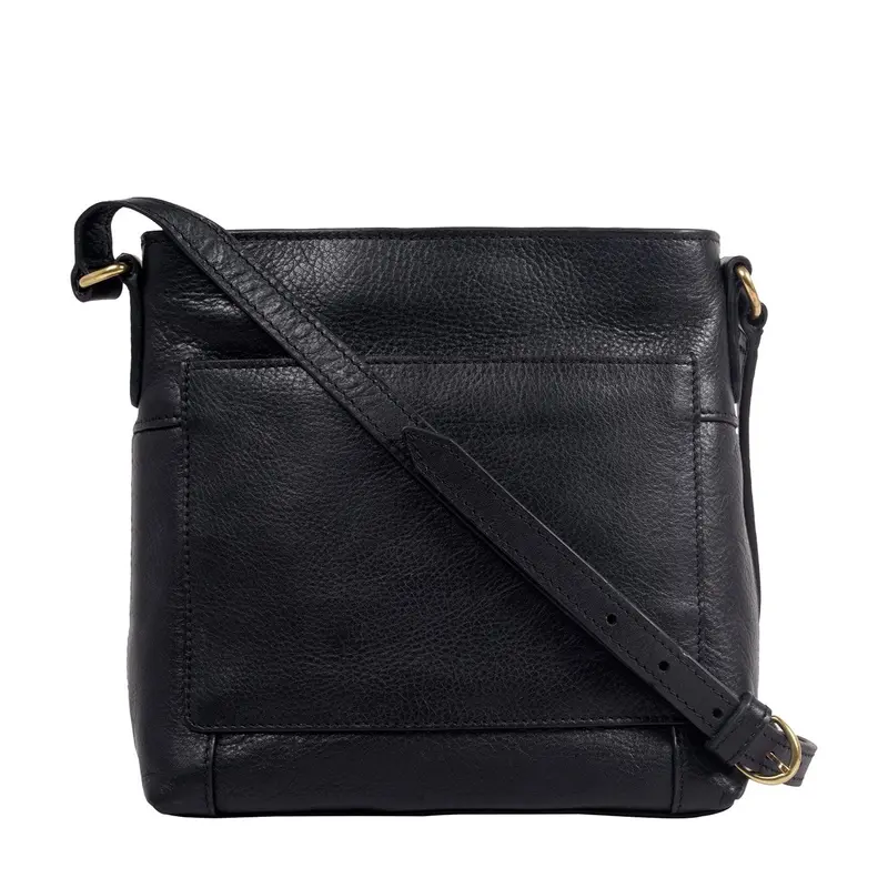 Hidesign Sierra Compact Crossbody Bag – Premium Full-Grain Leather 1