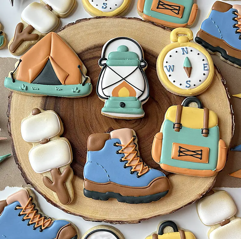 Hiking-Themed Cookie Cutter Bundle – 6 Designs 1