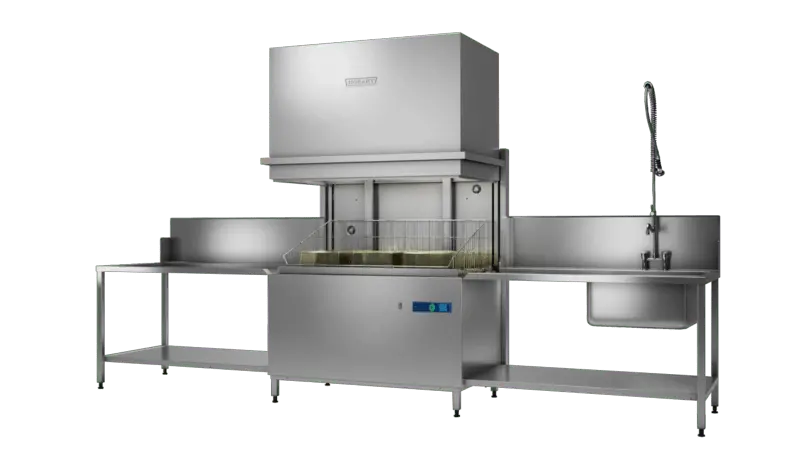 Hobart Uxth Profi Twin-Chamber Pass-Through Utensil Washer 1