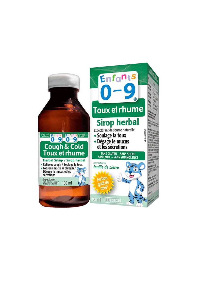 Homeocan Kids Herbal Cough & Cold Syrup – 100 Ml 1