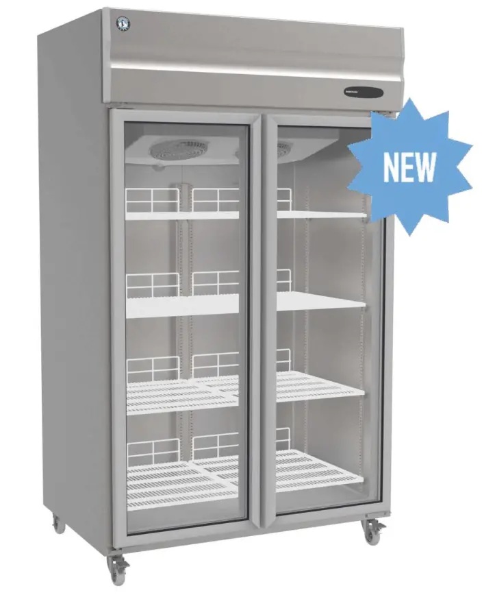 Hoshizaki Hr-127 Commercial Glass-Door Refrigerator – 2-Door, 1119L Capacity 1