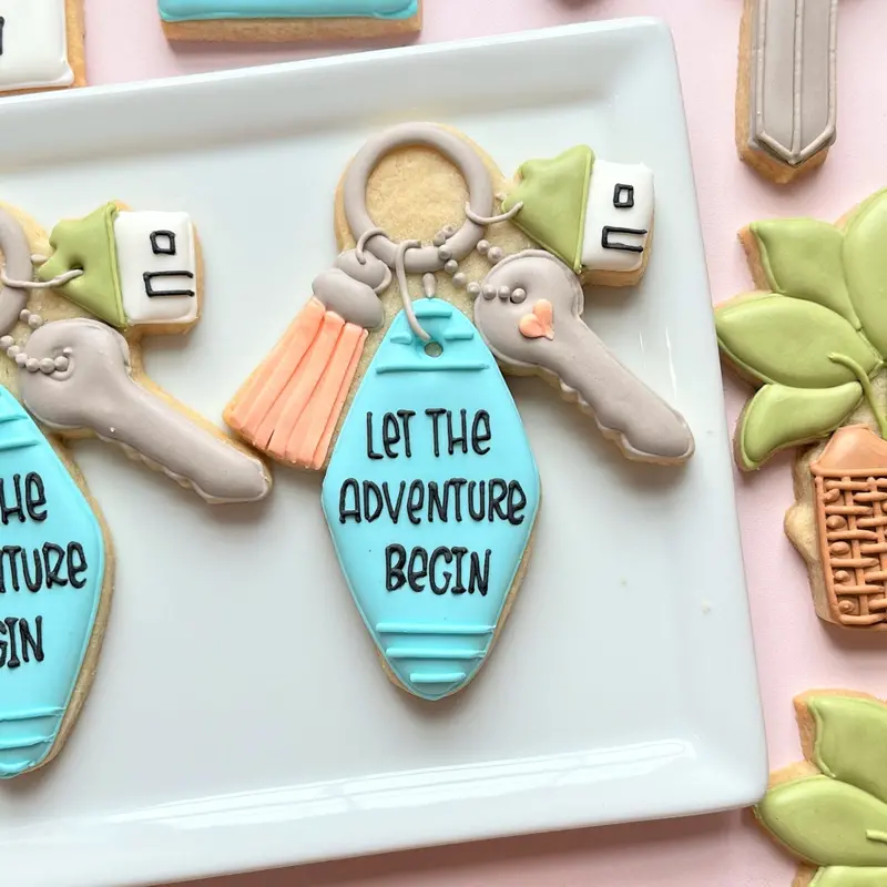 Housewarming Keyring Cookie Cutter 1