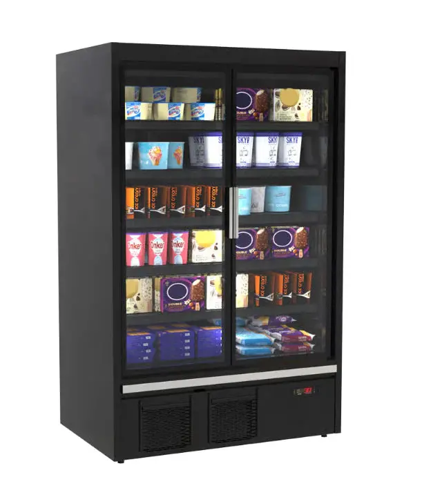 Hussmann H2Tlds-26 Four-Door Multideck Frozen Food Display Freezer 1