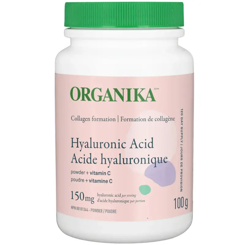 Hyaluronic Acid + Vitamin C Powder – Hydration & Antioxidant Skin Complex (100G) 1