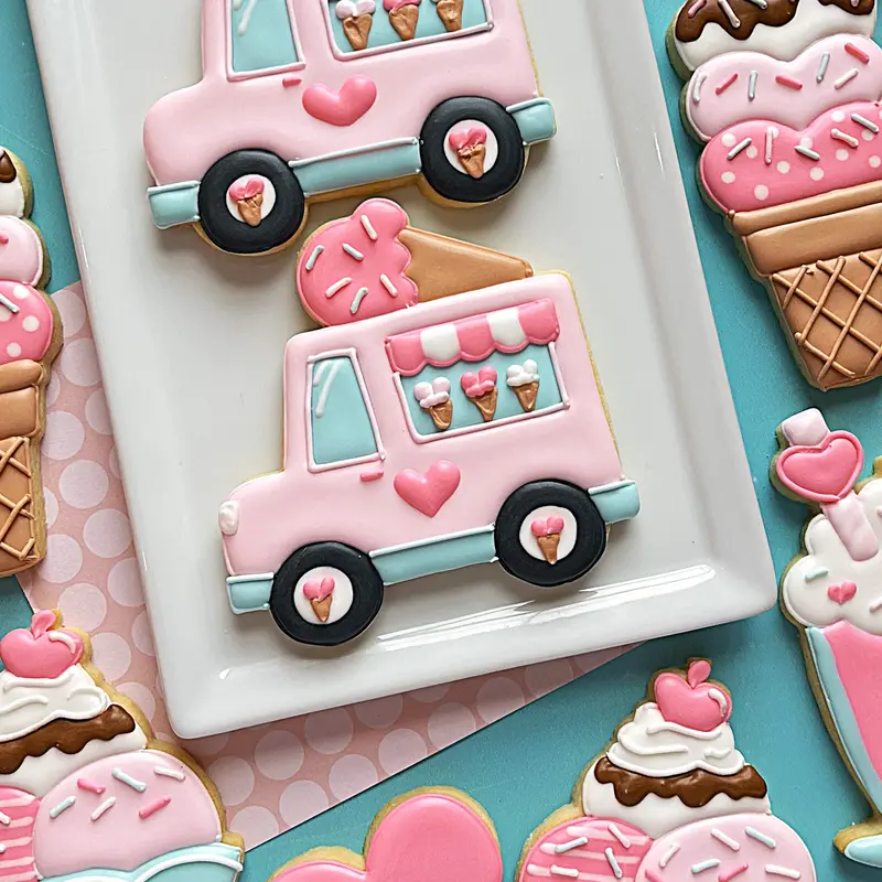 Ice Cream Truck Cookie Cutter 1