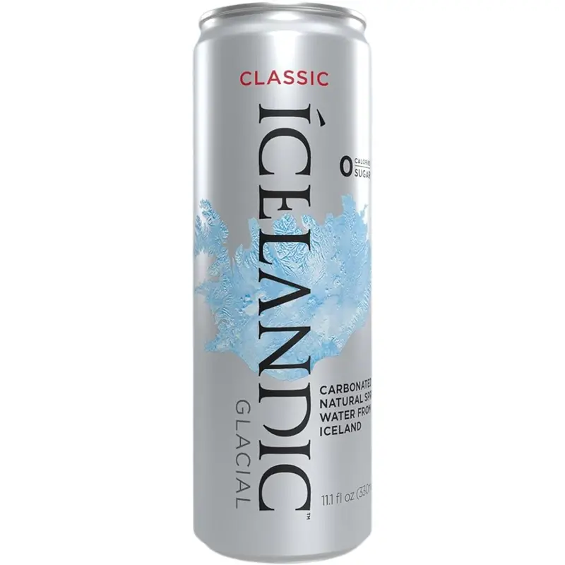Icelandic Glacial Classic Sparkling Water – 330Ml Naturally Carbonated 1