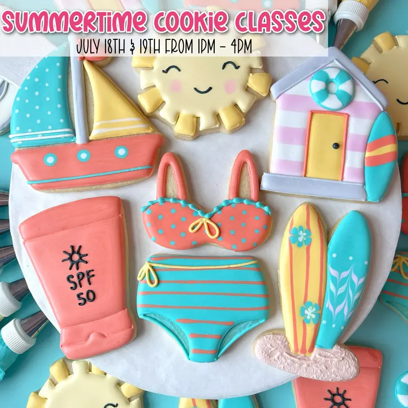 In-Person Cookie Decorating Workshop – July Sessions 1