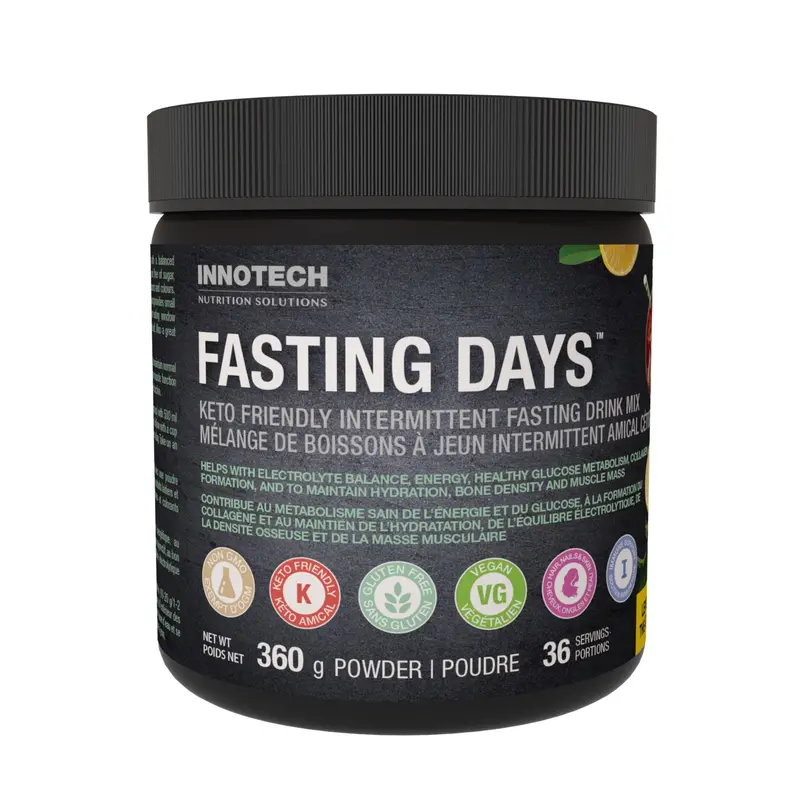 Innotech Fasting Days Meal Replacement – Lemon Iced Tea Flavor, 360G 1