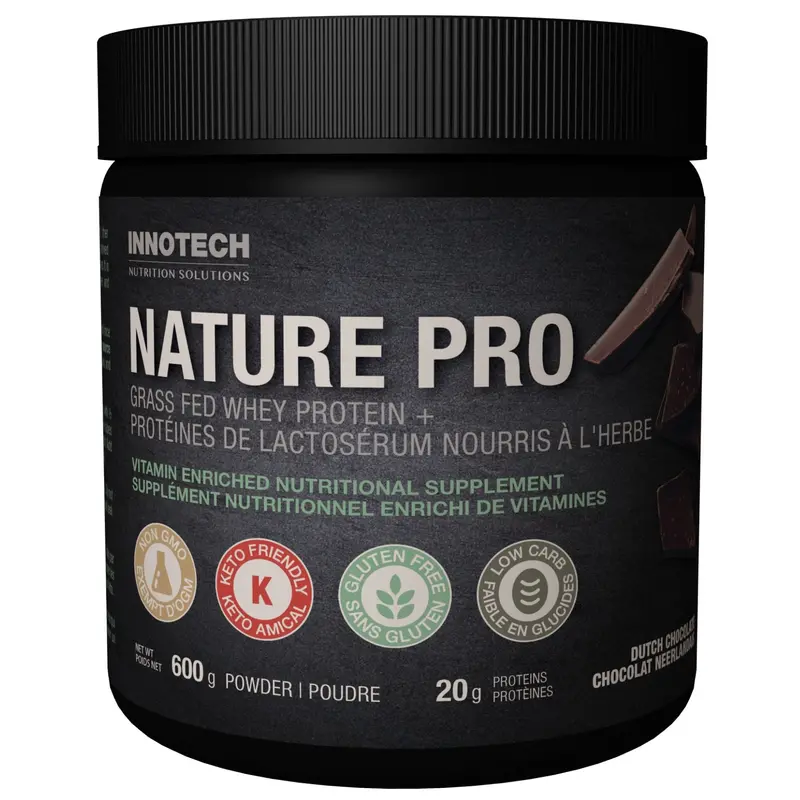 Innotech Naturepro Grass-Fed Whey Protein – Chocolate 1