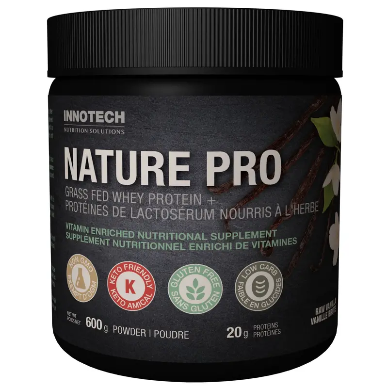 Innotech Naturepro Grass-Fed Whey Protein – Vanilla 1